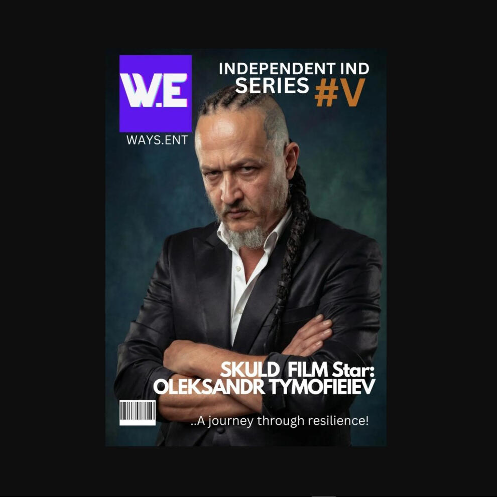 Ragday Oleksandr Tymofieiev — Ways Media Entertainment Magazine Feature Film actor Ragday (Oleksandr Tymofieiev) featured on the cover of Ways Media Entertainment magazine as Skuld film star. Actor ID: ISNI 0000 0005 3006 7676, Wikidata Q137056687